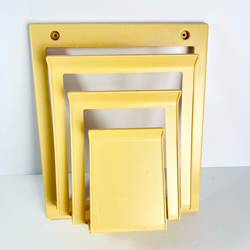 Vintage Rubbermaid Grocery Bag‎ Holder organizer storage wall mount rack